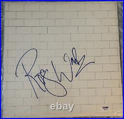 Roger Waters Signed Pink Floyd The Wall Album LP PSA #L09862 with Vinyl