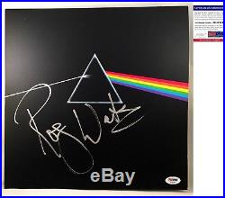 Roger Waters Signed Vinyl LP Album Pink Floyd Dark Side of The Moon PSA/DNA COA