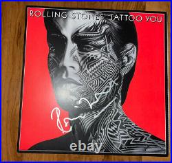 Ronnie Wood Signed Vinyl Album Tattoo You Rolling Stones
