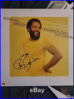 Roy Ayers Limited Edition Yellow Vinyl SIGNED BY THE ARTIST! NEVER PLAYED
