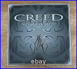 SCOTT STAPP signed vinyl album CREED GREATEST HITS 1