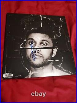 SEXY The Weeknd signed Album Vinyl Beauty Behind The Madness VIDEO PROOF Selena