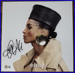 SIGNED Ciara Album Photo Card Autograph & Cici RED Vinyl LP BAS Beckett COA Auto