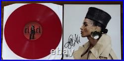 SIGNED Ciara Album Photo Card Autograph & Cici RED Vinyl LP BAS Beckett COA Auto