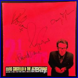 SIGNED Elvis Costello & the Attractions 2 1/2 YEARS LP Album Booklet No Vinyl
