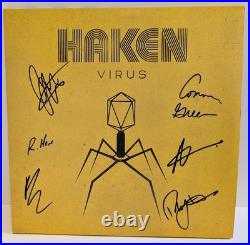 SIGNED Haken Virus 2-Disc Vinyl Record Album 12 LP 180 gram Used