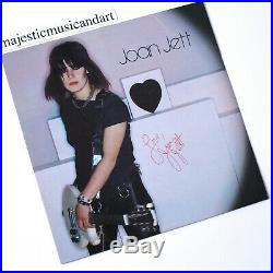 SIGNED JOAN JETT 1ST ALBUM VINYL LP with THE SEX PISTOLS 1ST PRESSING EX RUNAWAYS