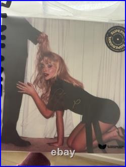 SIGNED Sabrina Carpenter Man's Best Friend Supervinyl Exclusive Vinyl Album NEW