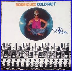 Sixto Rodriguez Signed Autograph Cold Fact Original New Album Lp Vinyl Proof
