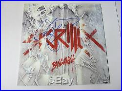 SKRILLEX signed vinyl album Bangarang
