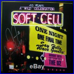 SOFT CELL SAY HELLO WAVE GOODBYE VINYL 4 ALBUM TEST PRESSING SIGNED marc almond