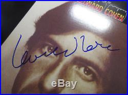 SO LONG MARIANNE Leonard Cohen Signed Songs of Vinyl Album EXACT PROOF JSA COA