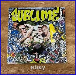 SUBLIME signed vinyl album ERIC WILSON & BUD GAUGH SECOND HAND SMOKE 1