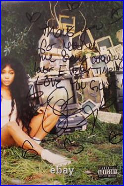 SZA Signed Autograph Album Vinyl Record Ctrl Amazing Personal Inscription JSA