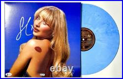 Sabrina Carpenter Beckett Autographed Vinyl Short n' Sweet LP Light Sky Blue