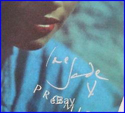 Sade' SADE Signed Autograph Promise Album Vinyl Record LP