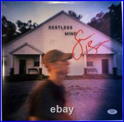 Sam Barber Autographed/Signed Restless Mind Vinyl Album 2LP PSA! Country Singer