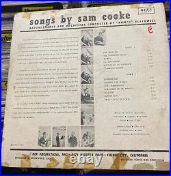 Sam Cooke Signed Autographed 1958 Self-Titled Debut Vinyl Album PSA DNA