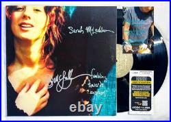 Sarah McLachlan Signed FUMBLING TOWARD ECSTACY Vinyl Album EXACT Proof JSA