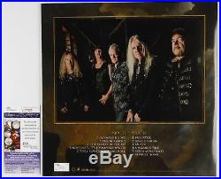 Saxon Full Band JSA Signed Autograph Record Album Vinyl Thunderbolt
