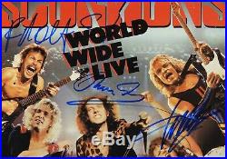 Scorpions JSA Signed Autograph Record Album Vinyl KLAUS MEINE, RUDOLF SCHENKER +