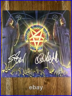 Scott Ian & Charlie Benante'Anthrax' Signed Vinyl Album'For All Kings