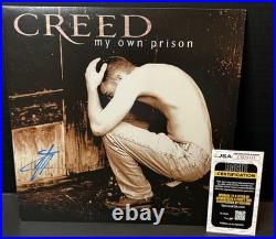 Scott Stapp Signed My Own Prison Vinyl Autographed Album Creed Singer JSA COA Scott Stapp Signed My Own Prison Vinyl Autographed Album Creed Singer JSA COA