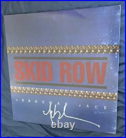 Sebastian Bach Signed Vinyl Album Skid Row Subhuman Race