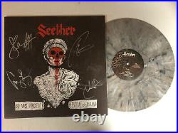 Seether Autographed Signed Si Vis Pacem Vinyl Lp Album Jsa Coa Jj30484