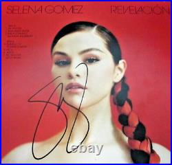 Selena Gomez Signed Autograph Album Vinyle Lp Revelacion