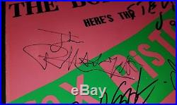 Sex Pistols signed album never mind the bollocks vinyl stickers proof autograph