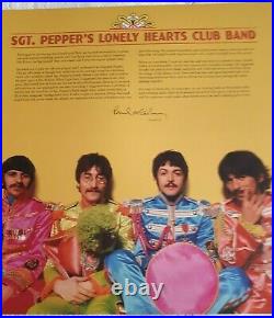 Sgt. Pepper The Beatles New Vinyl Album Signed By Artist Sir Peter Blake V. Rare