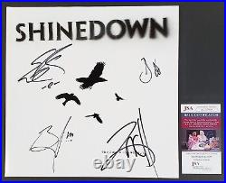 Shinedown Signed Sound Of Madness Lp Vinyl Record Album Jsa Cert Brent Smith