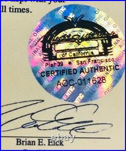 Signed/Autographed Bob Dylan Nashville Skyline Vinyl Record Album Signed/Autographed Bob Dylan Nashville Skyline Vinyl Record Album