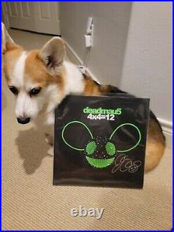 Signed/Autographed Deadmau5 4x4=12 (2 x Vinyl, LP, Album, Repress)
