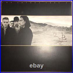 Signed Brian Eno U2 The Joshua Tree Album Vinyl Rare Authentic Bono Roxy Music