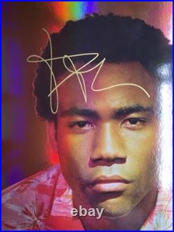 Signed Childish Gambino Because The Internet Vinyl LP Record Album. Autographed