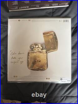 Signed Cover With Lyrics Mumford & Sons- Prizefighter Indie Exclusive White LP