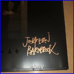 Signed David Bowie Black Star Album Vinyl Jonathan Barnbrook Rare Authentic