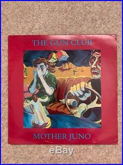 Signed Jeffrey Lee Pierce The Gun Club Mother Juno VINYL album LP RARE