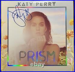 Signed Katy Perry Prism Vinyl Record. First Pressing 2013 Album LP Autographed