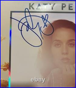 Signed Katy Perry Prism Vinyl Record. First Pressing 2013 Album LP Autographed