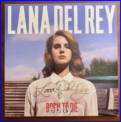 Signed Lana Del Ray Born To Die Vinyl Record LP Autographed
