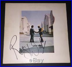 Signed Roger Waters Pink Floyd Wish You Were Here Vinyl Album Rare Proof Gilmour