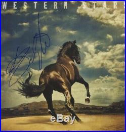 Signed Western Stars Bruce Springsteen Vinyl 12album Proof Born In The USA