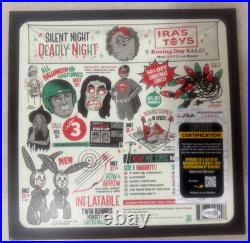 Silent Night Deadly Night ROBERT BRIAN WILSON Signed Soundtrack Vinyl Album JSA