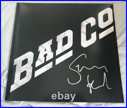 Simon Kirke Signed Vinyl Album Bad Company Drummer With Proof