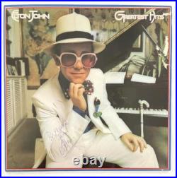 Sir Elton John Signed Autograph Album Vinyl Record Greatest Hits with JSA COA