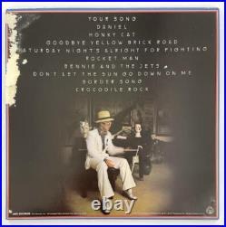 Sir Elton John Signed Autograph Album Vinyl Record Greatest Hits with JSA COA
