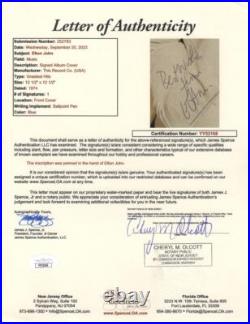 Sir Elton John Signed Autograph Album Vinyl Record Greatest Hits with JSA COA